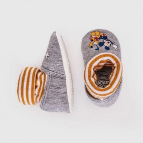 LCW STEPS Baby Boy Mickey Mouse Licensed Socks Home Shoes