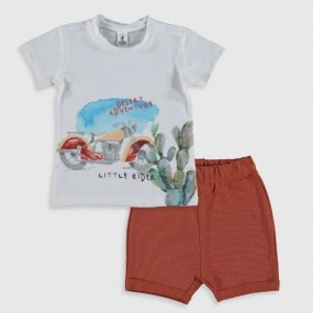 LC WAIKIKI baby Short Sleeve Baby Boy Set