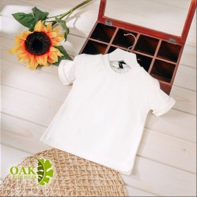 EID KIDS WHITE BASIC TSHIRT